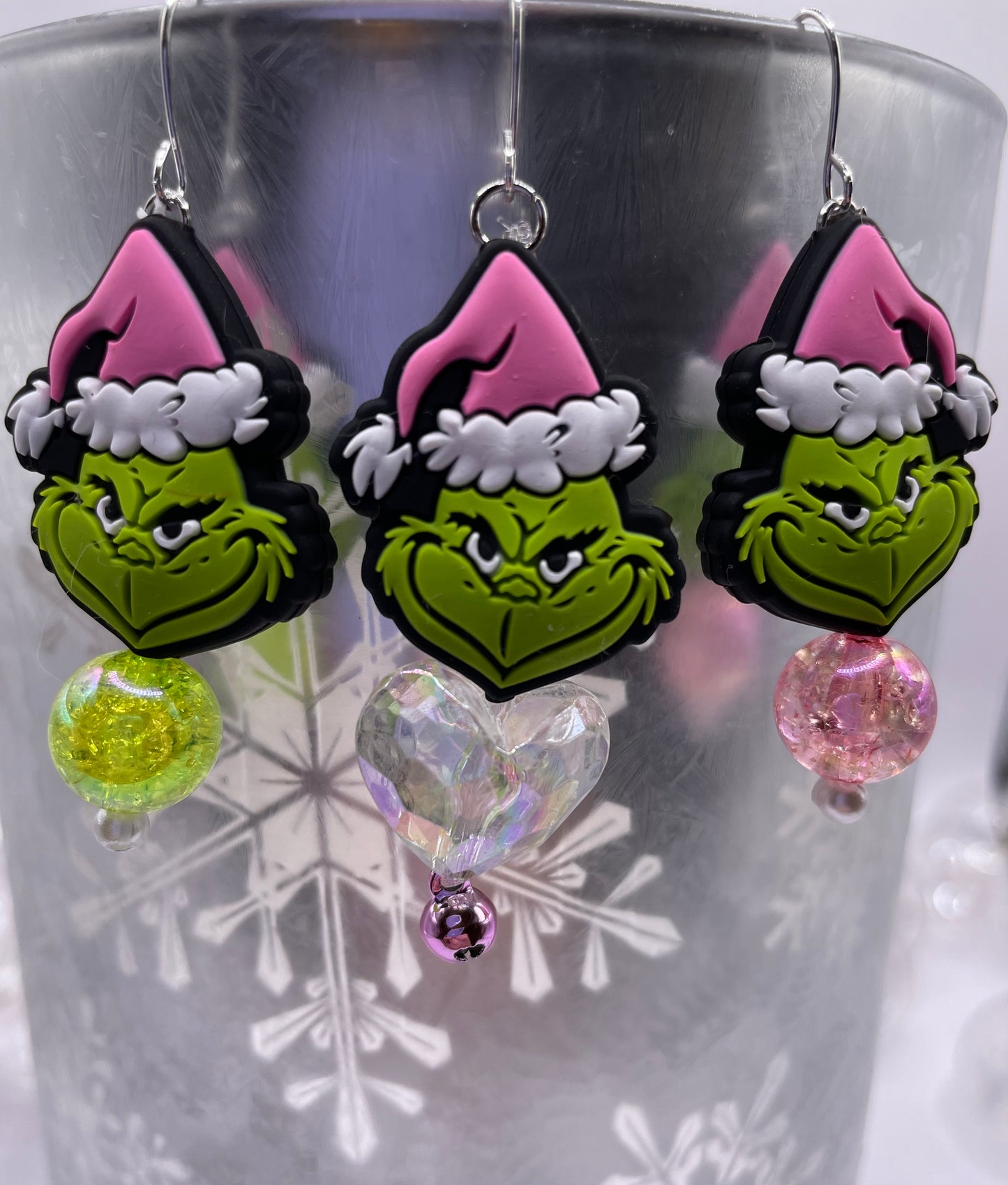 Grinch is the new Barbie Earrings