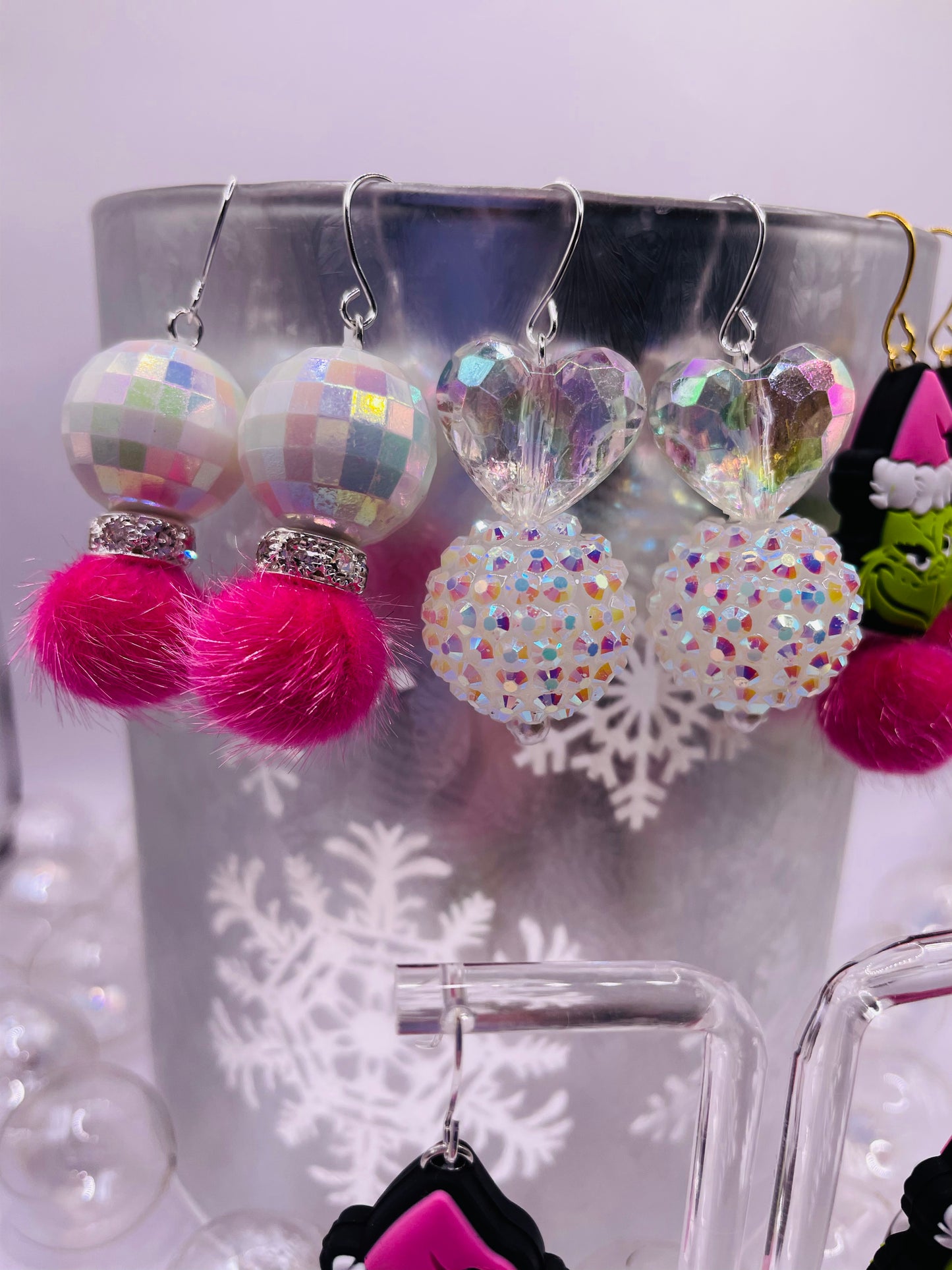 Grinch is the new Barbie Earrings