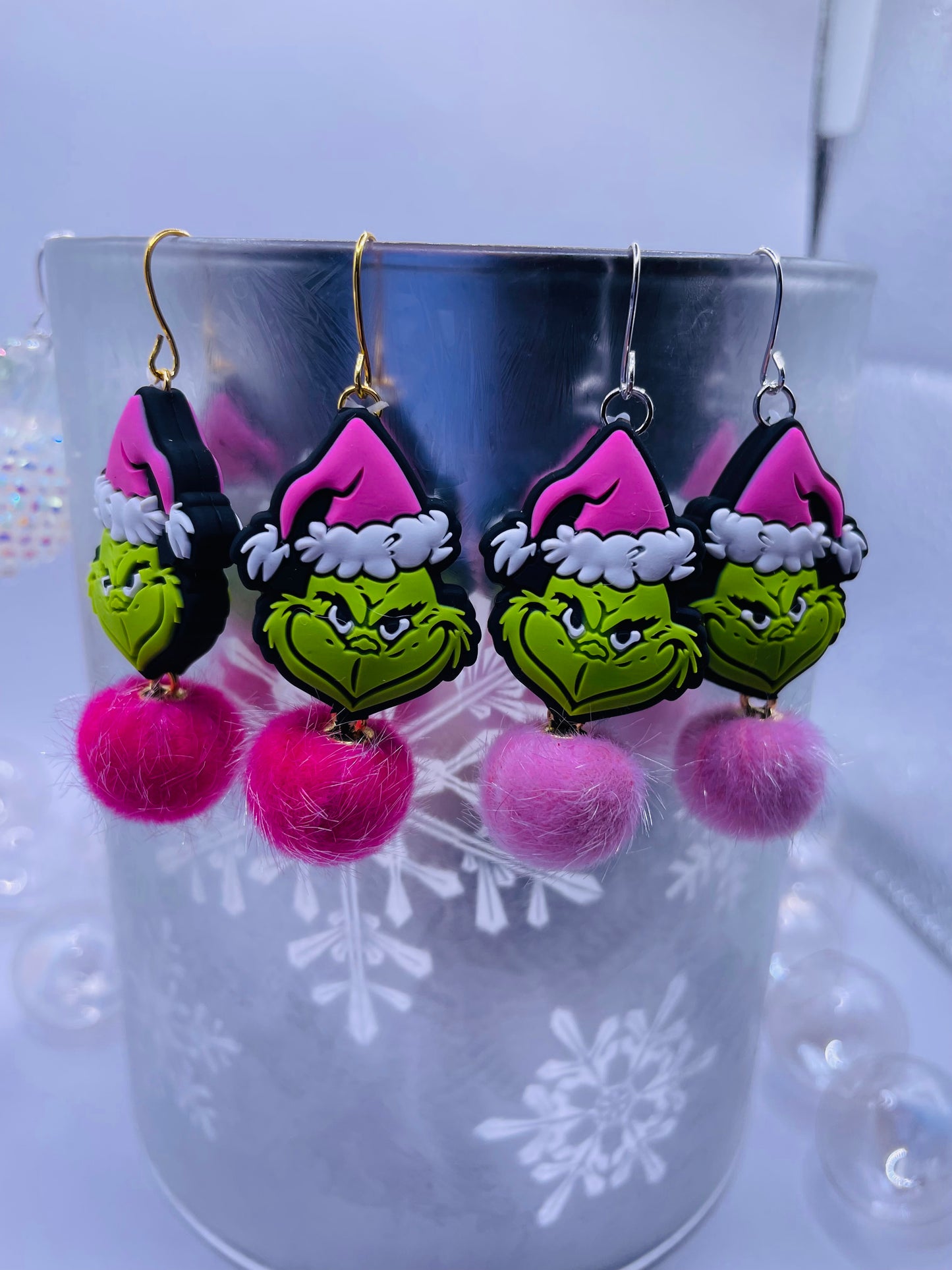Grinch is the new Barbie Earrings