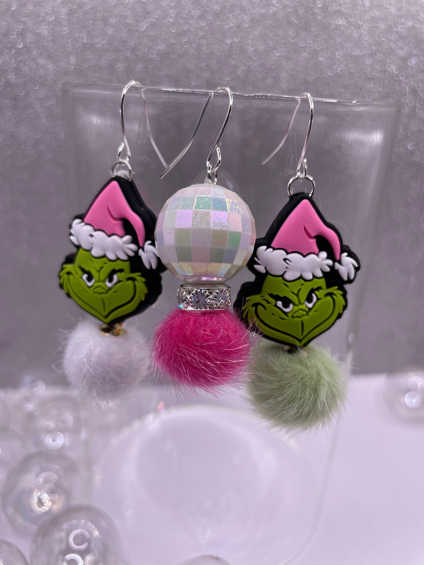 Grinch is the new Barbie Earrings