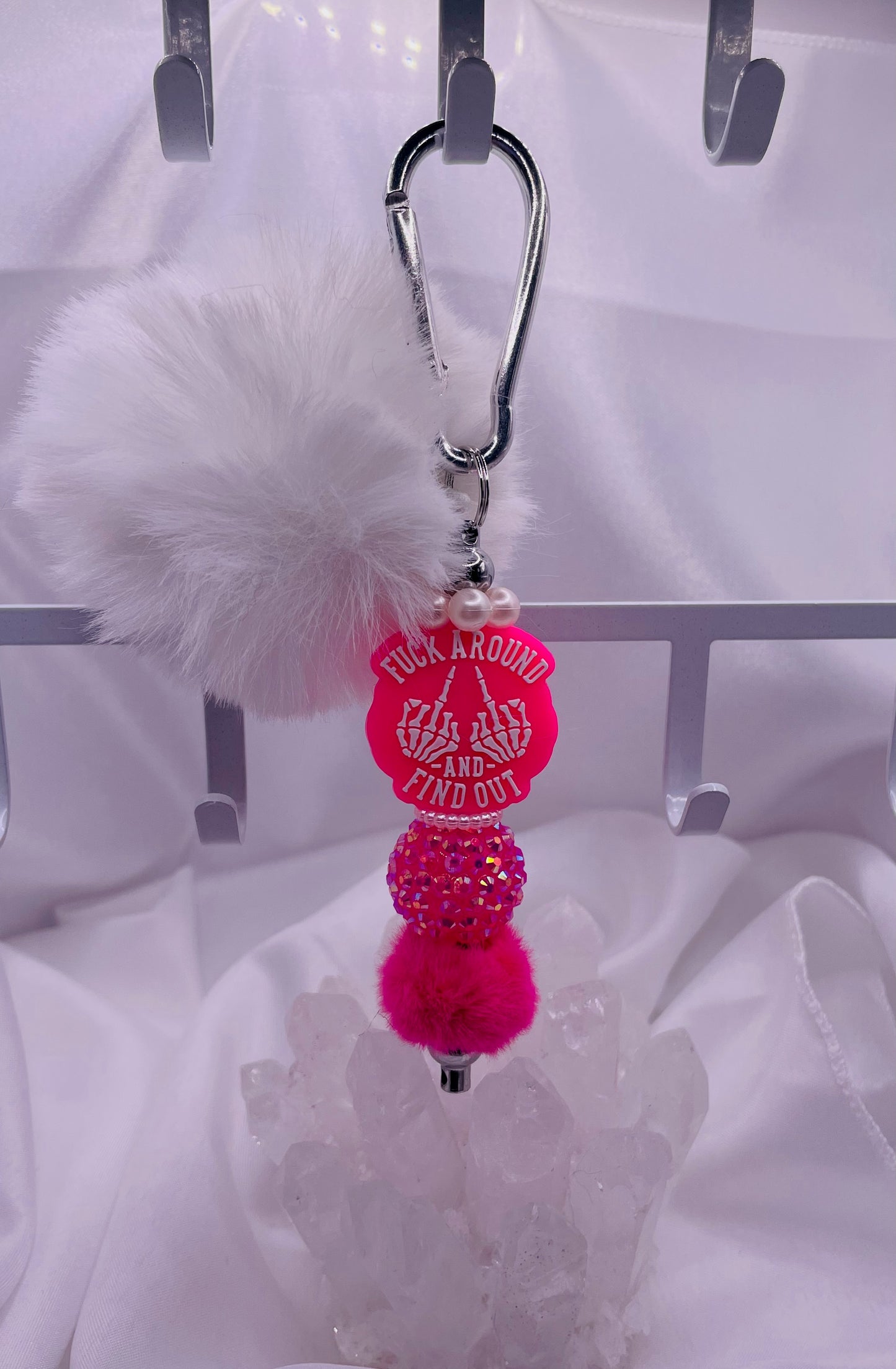 Pink F.A.F.O Key Ring
