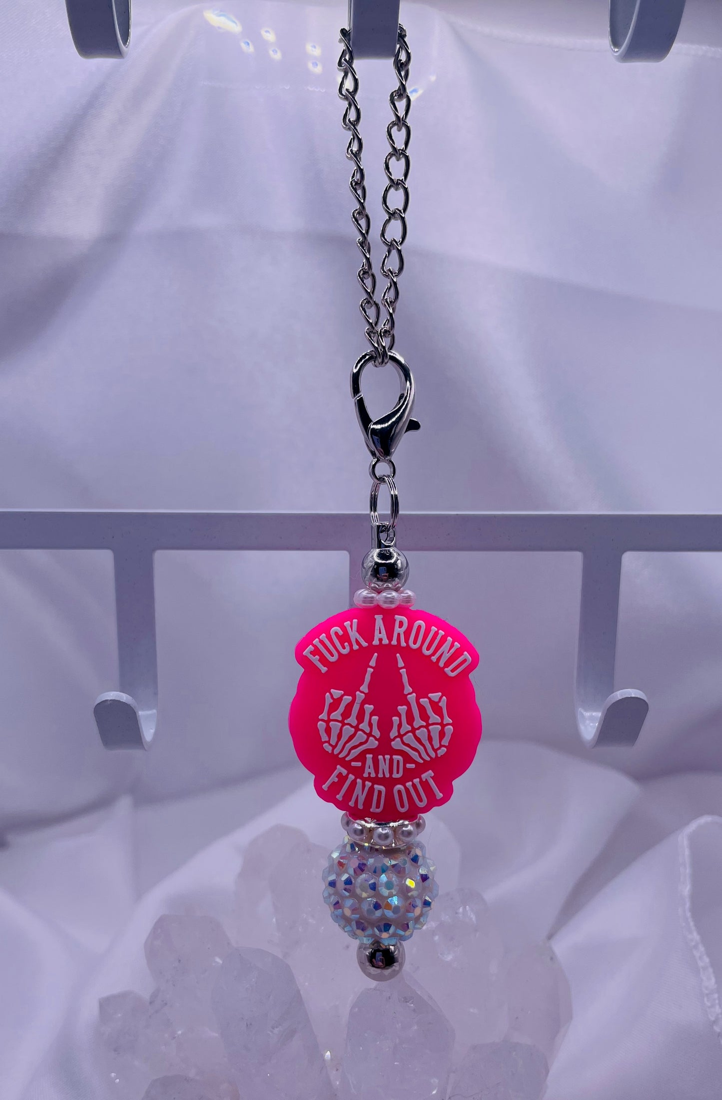 Pink F.A.F.O Key Ring