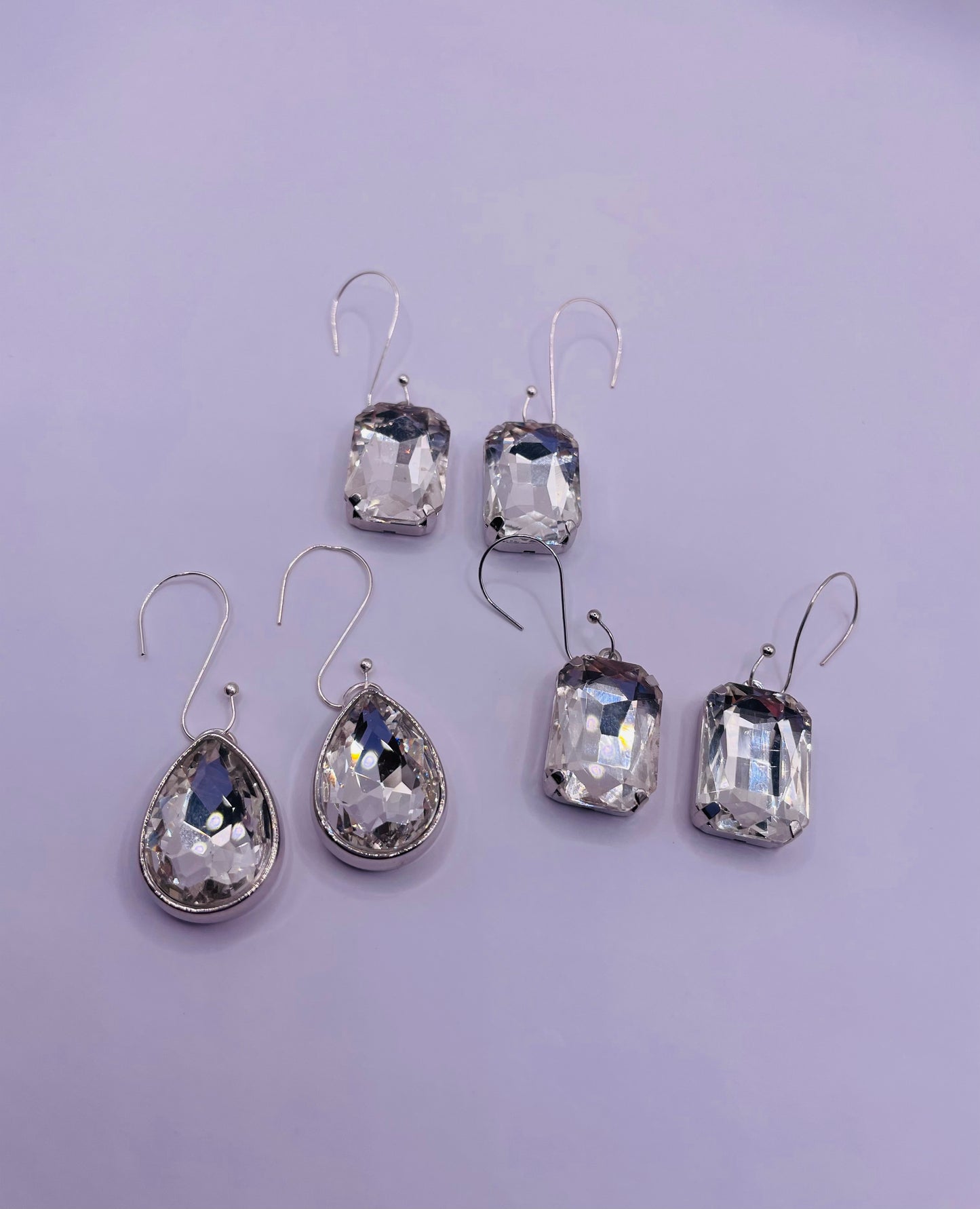 Boujie Bling Crystal Earrings