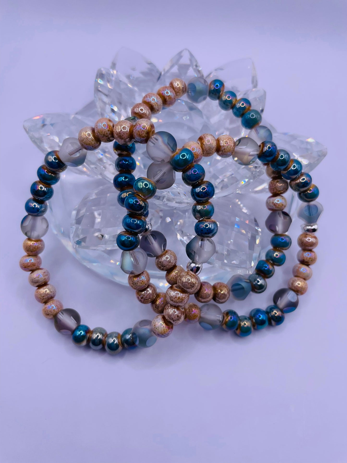 Mystic Sandstone Stretch Bracelet