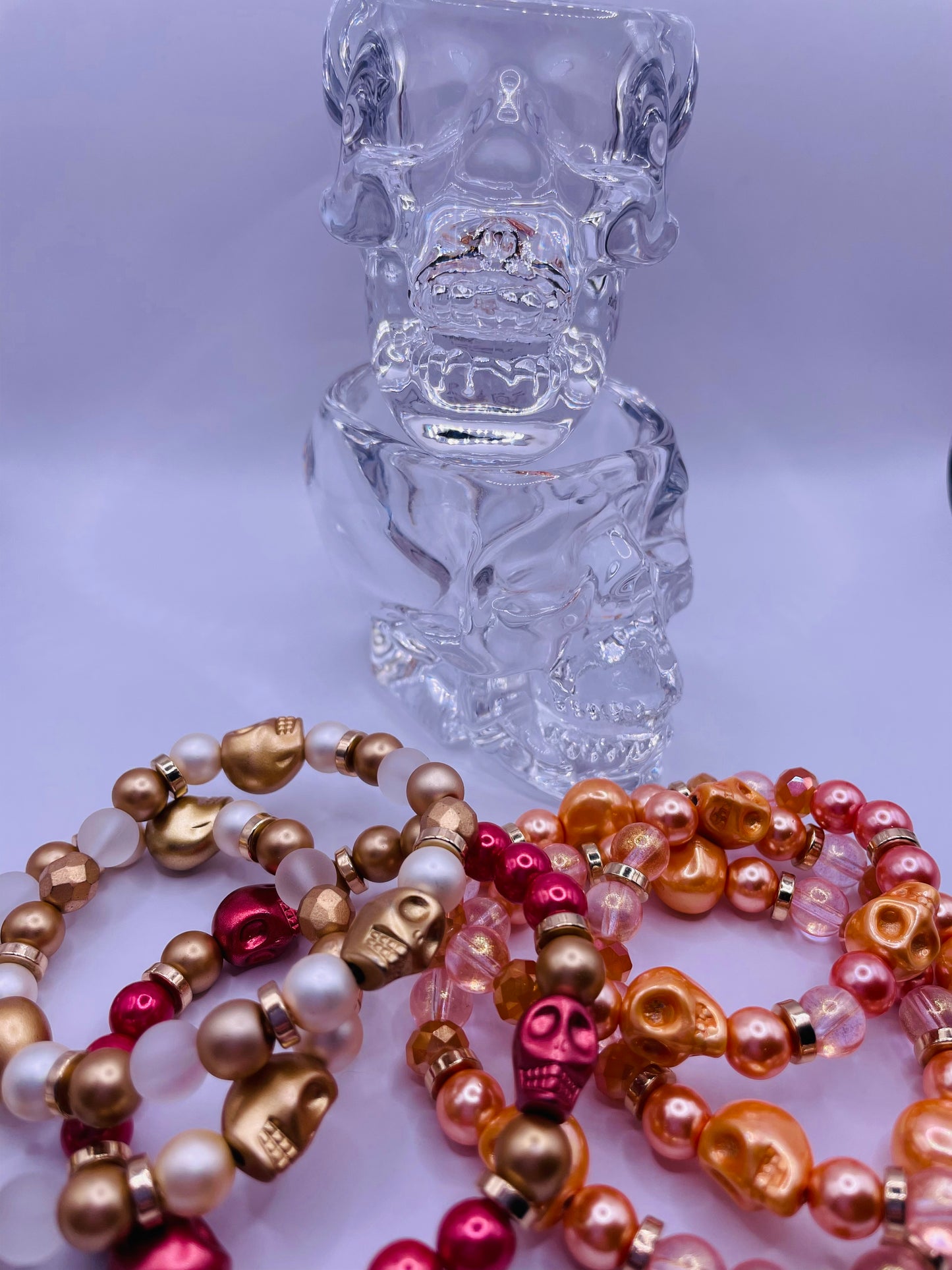 Fall Metallics Skull Bracelet