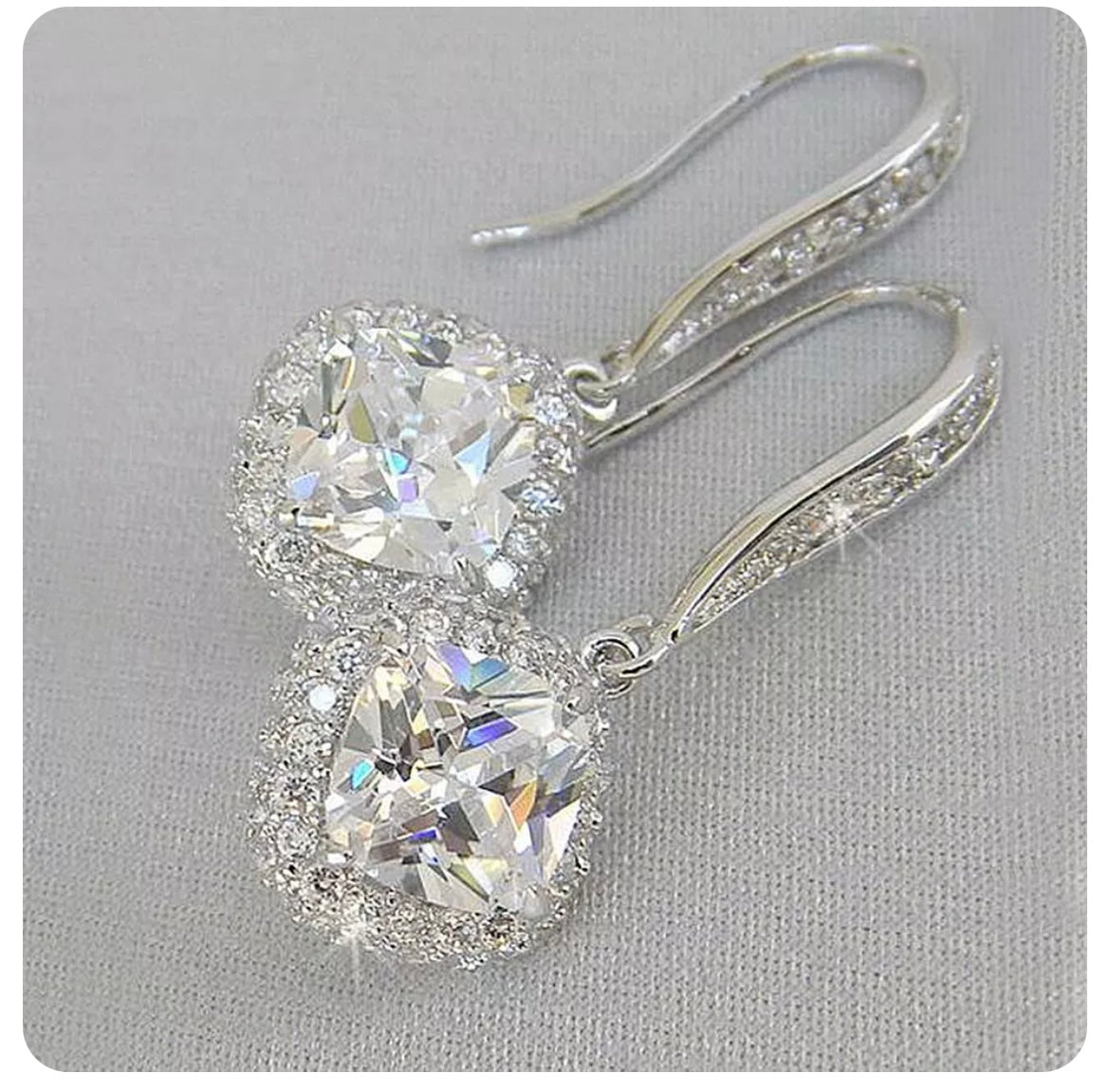 To Die For Micro Pave Earrings Multiple colors available