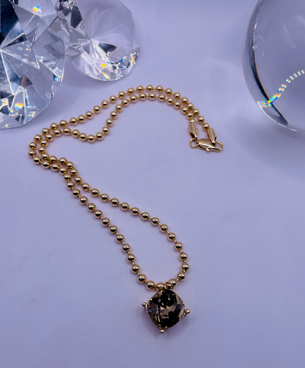 Luxe Ball Chain Necklace