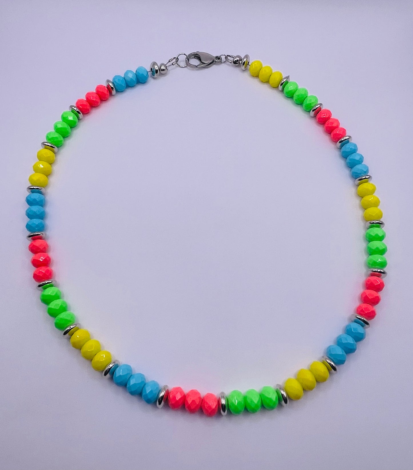 Vivid Beaded Necklace