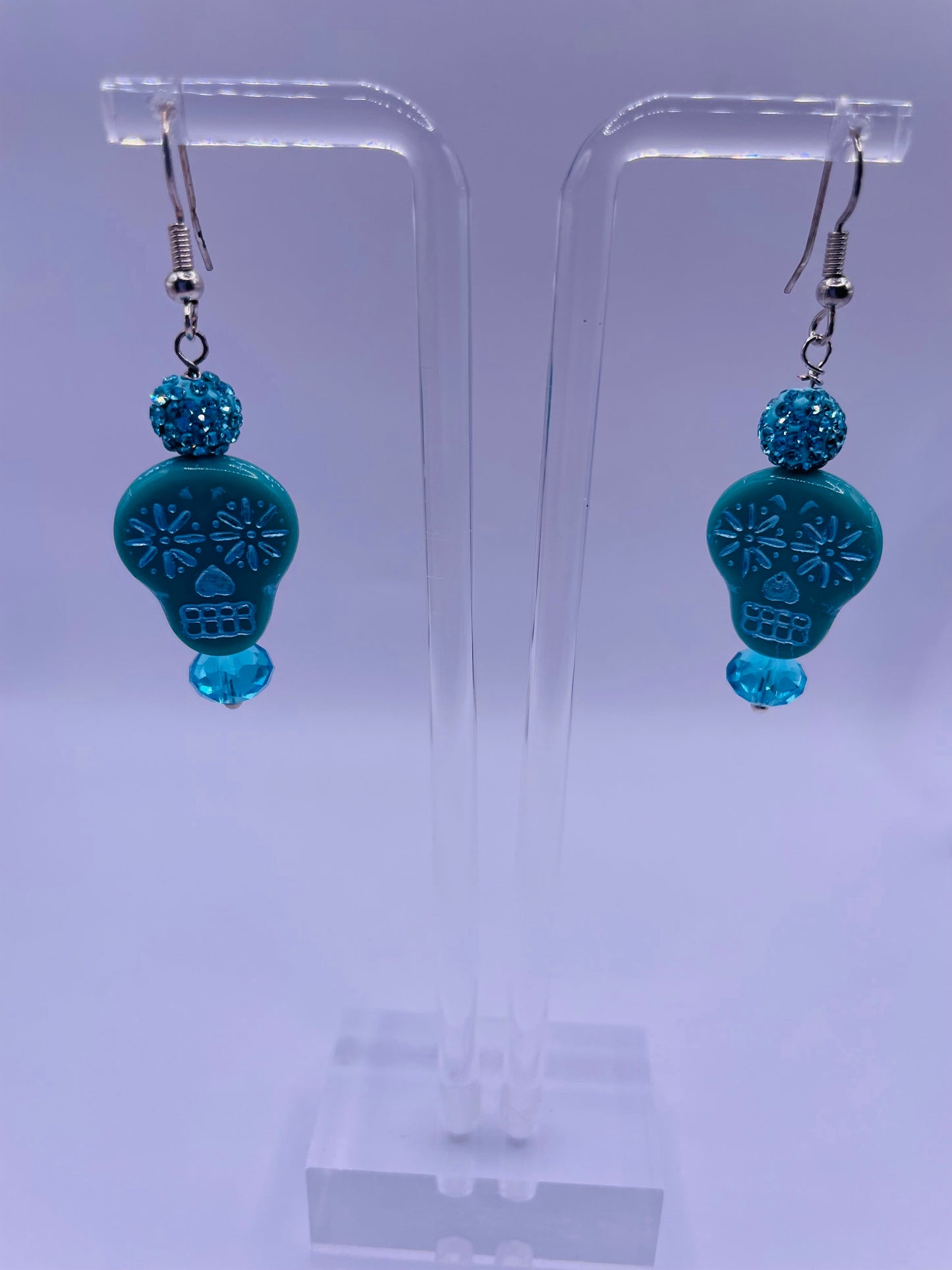 Spring Skull Earrings