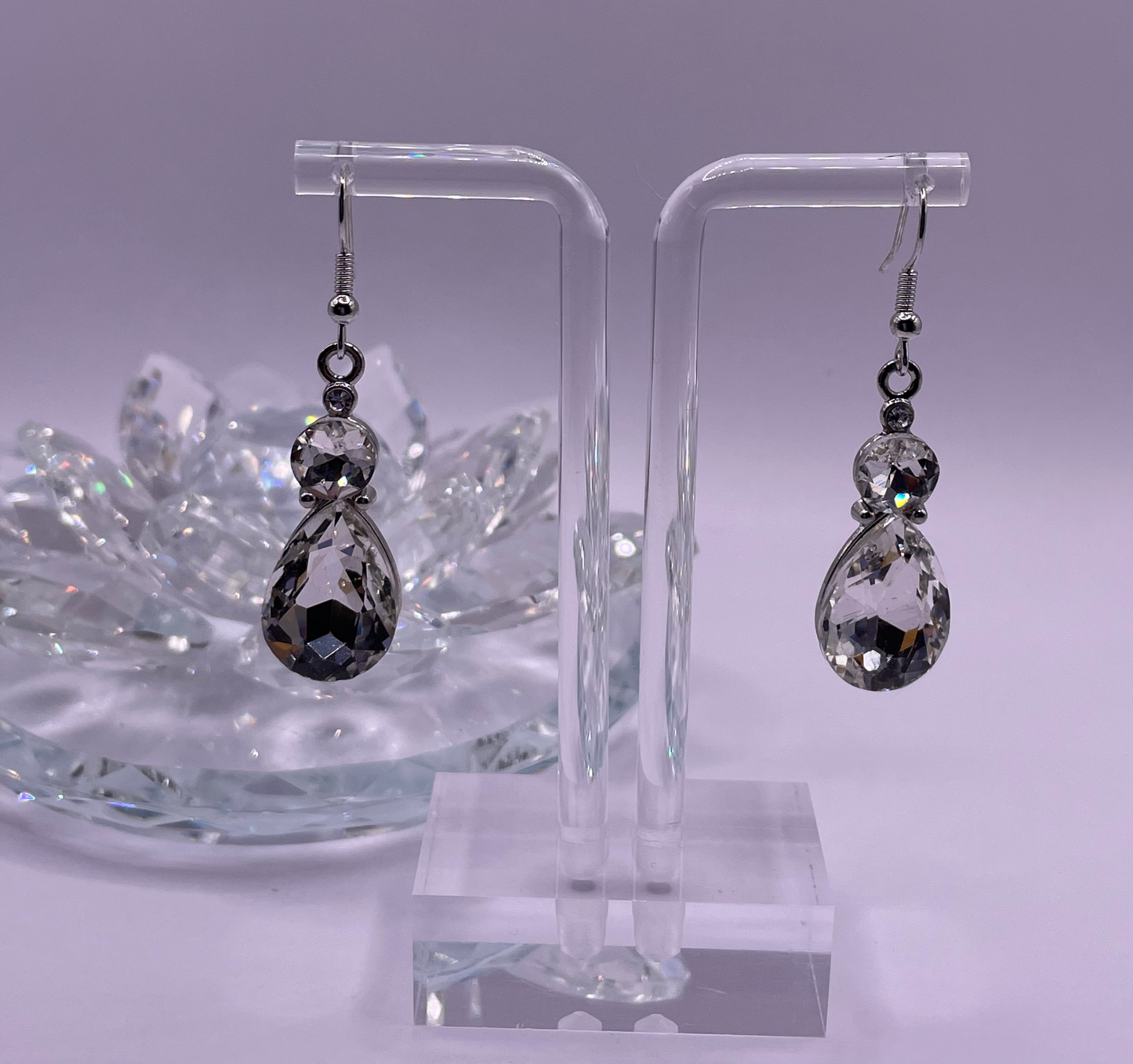 Double Drop Teardrop Earrings 2 styles available