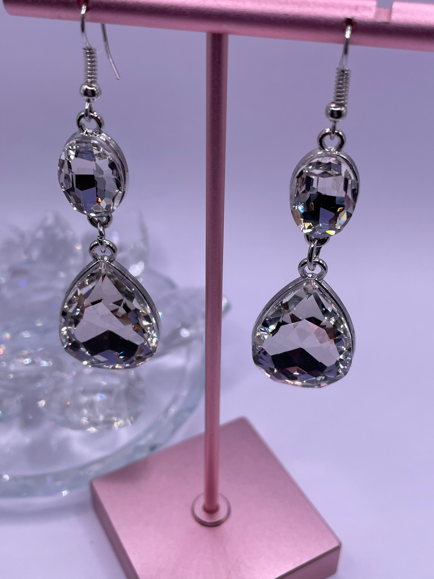 Double Drop Teardrop Earrings 2 styles available
