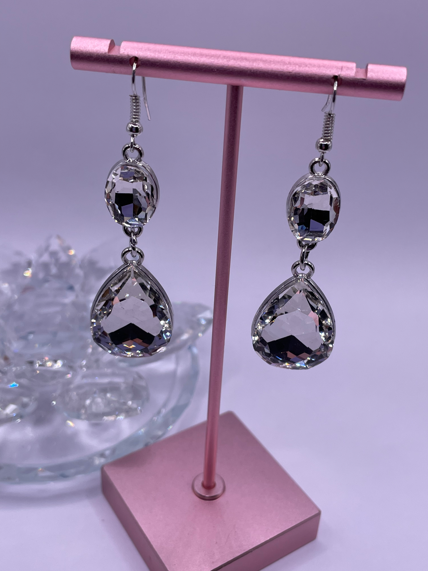 Double Drop Teardrop Earrings 2 styles available