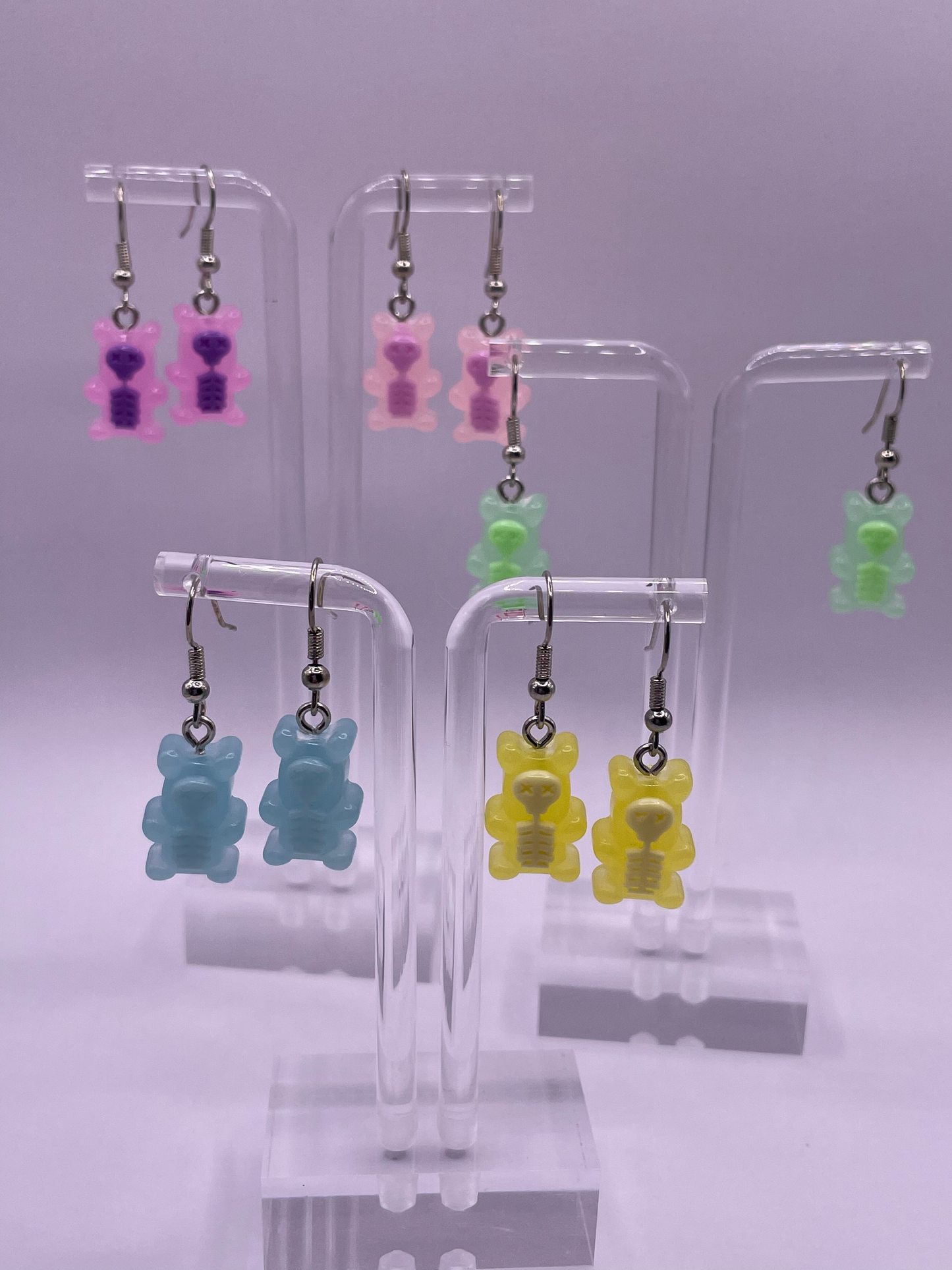 Gummy Scare Earrings Multiple colors available