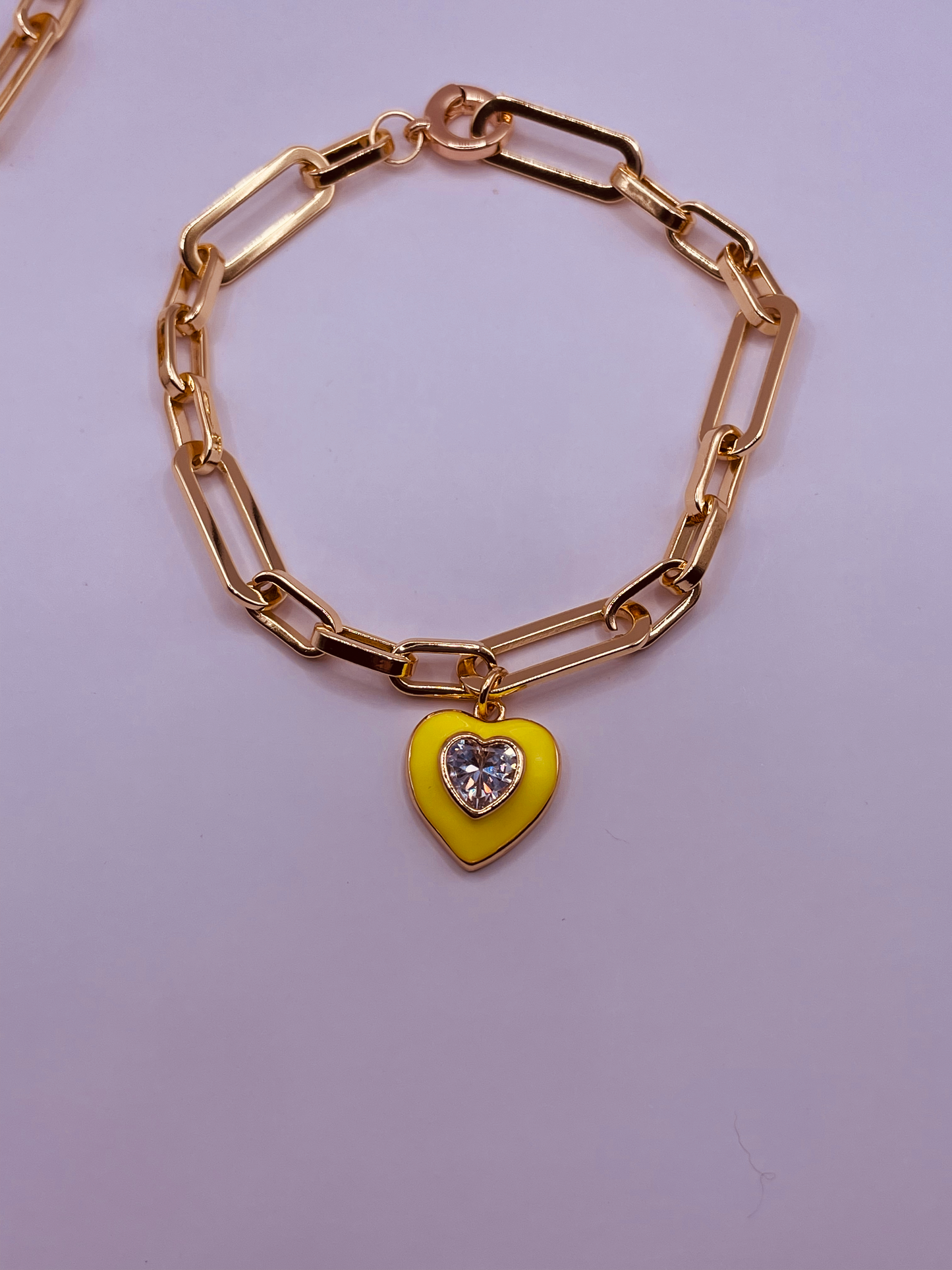 Blazing Heart Bracelet Multiple colors available