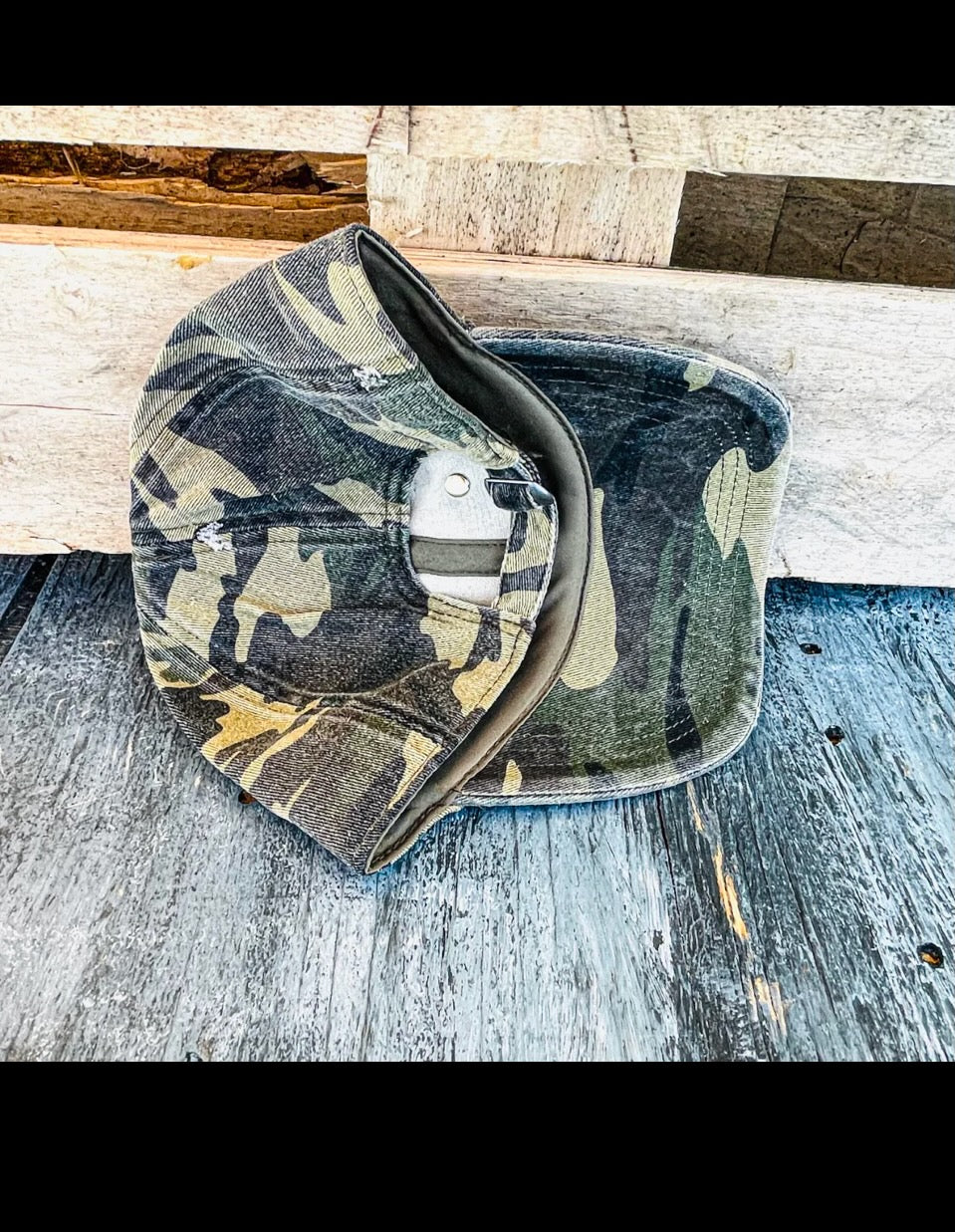 Camo Repurposed LV Cap