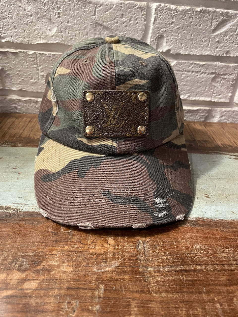 Camo Repurposed LV Cap