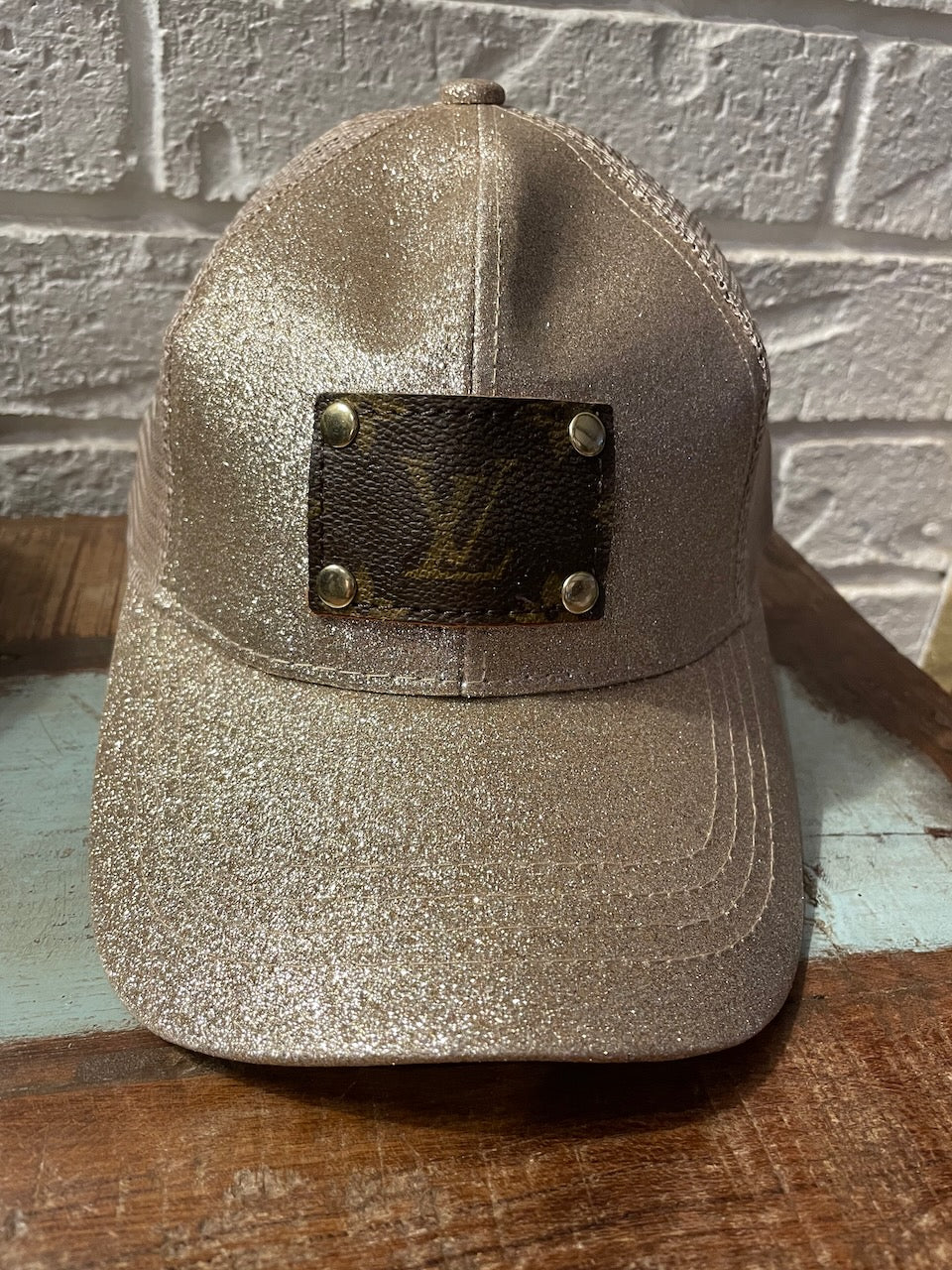 Repurposed LV Glam Cap