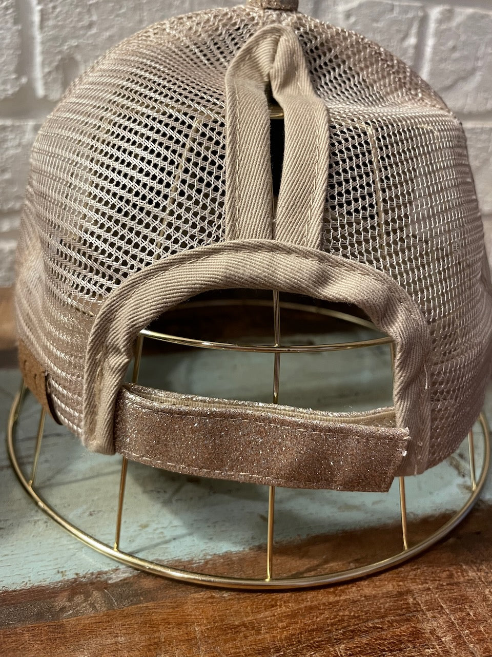 Repurposed LV Glam Cap