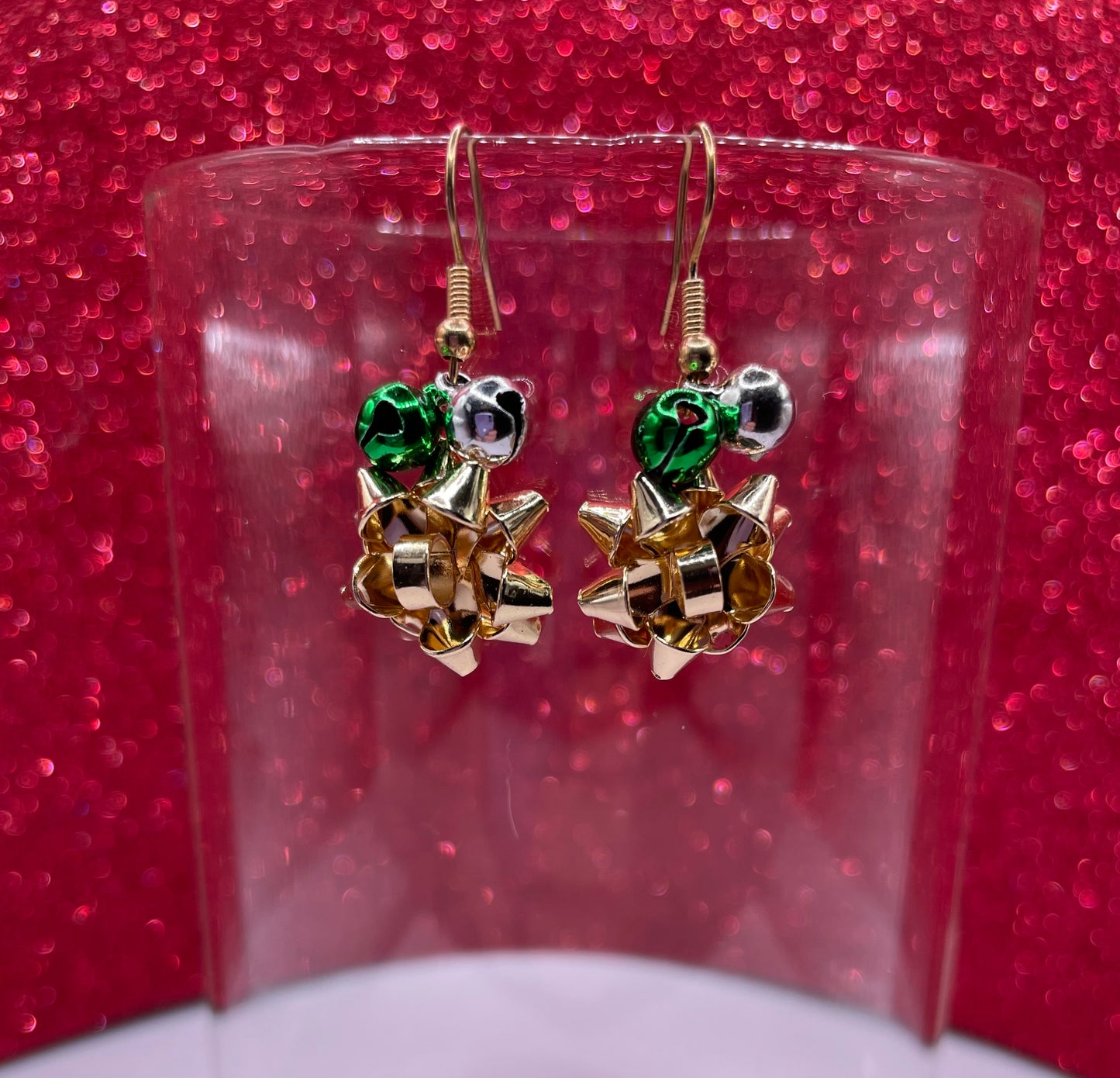 Christmas Bow Earrings