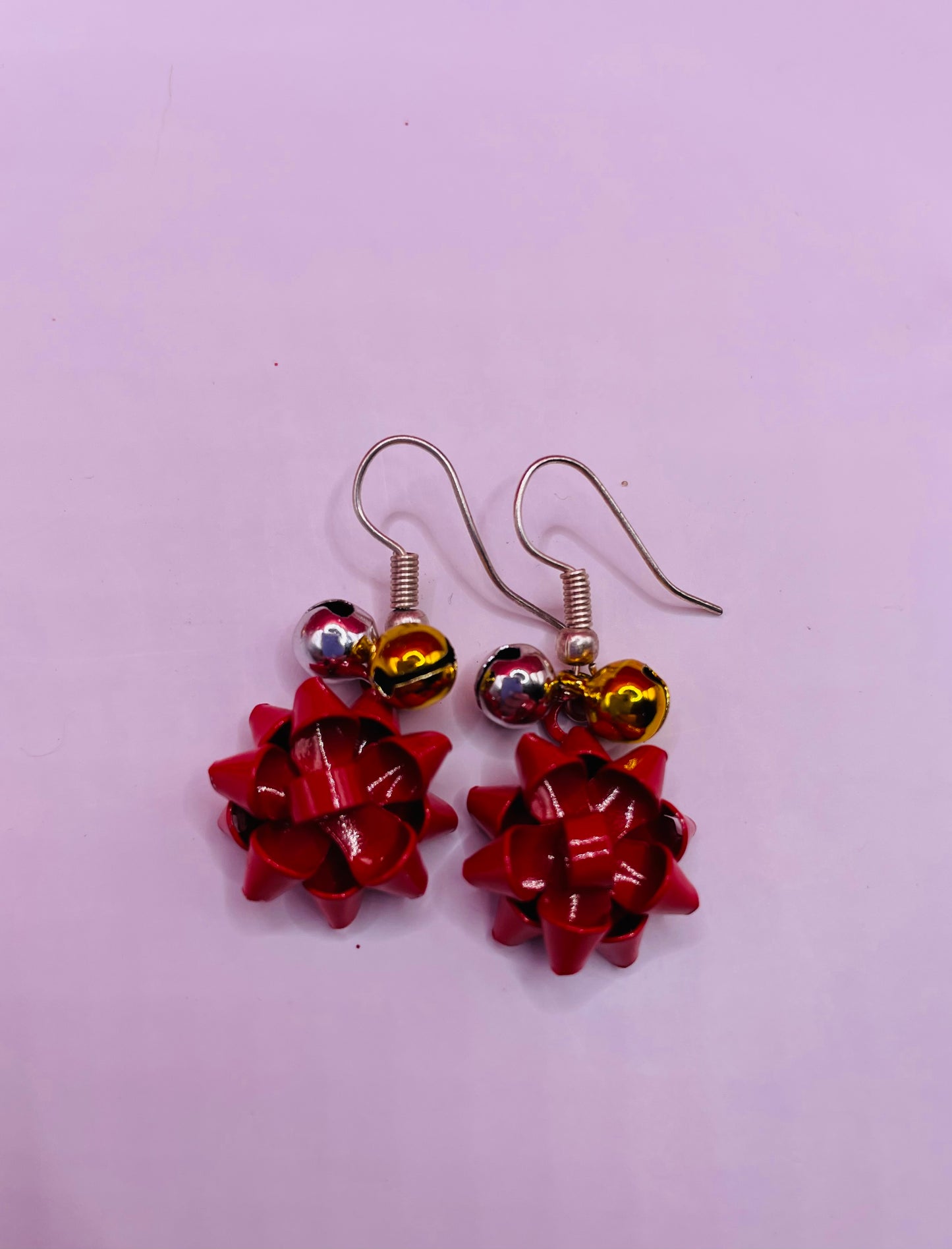 Christmas Bow Earrings