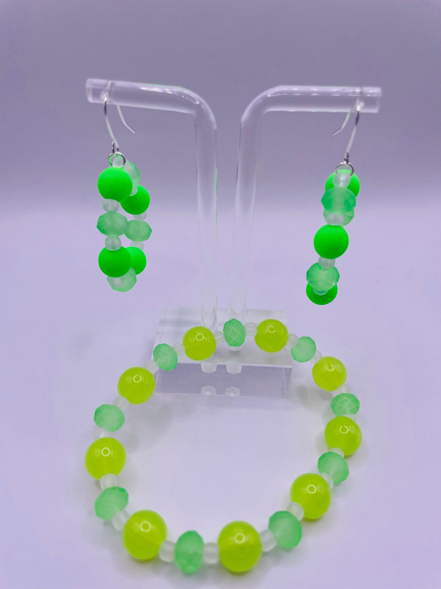 Nostalgic Neon Earrings