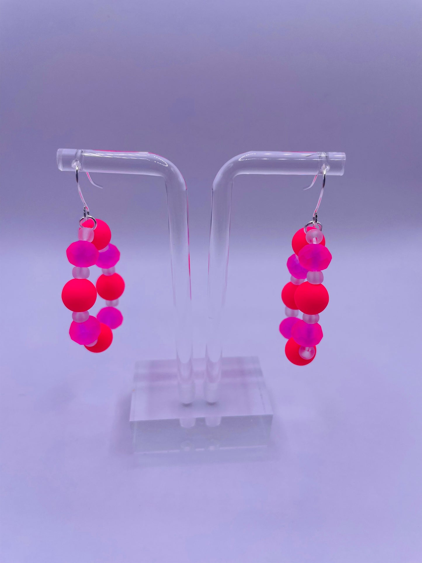 Nostalgic Neon Earrings