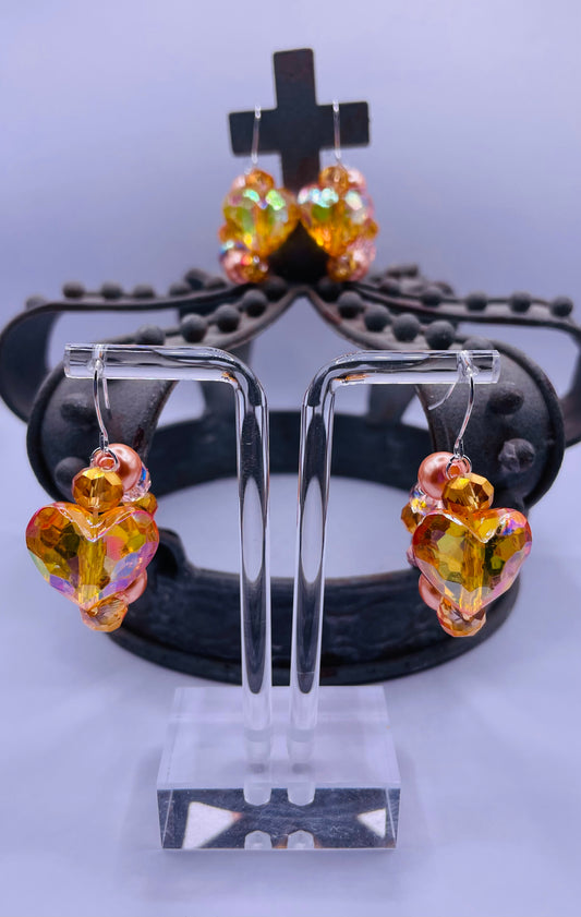 CANDIED HEART HOOPS