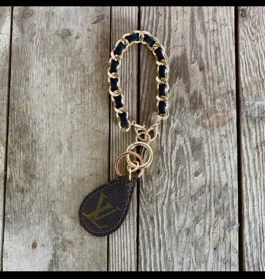 Re Purposed LV Chainlink Keyring