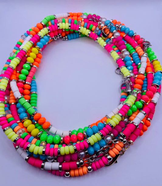 Vivid Beaded Necklace