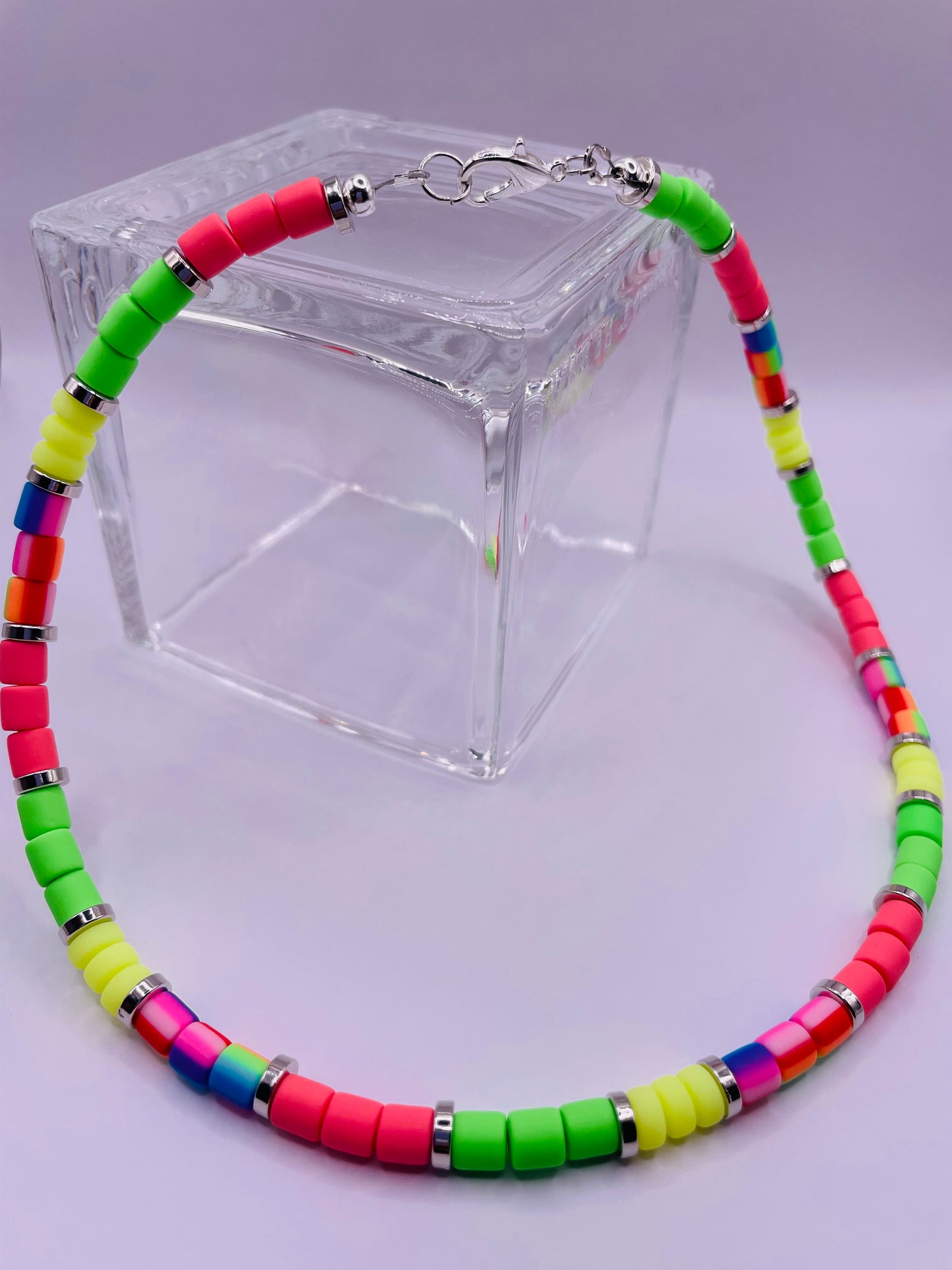 Summer Hot Neon Necklace