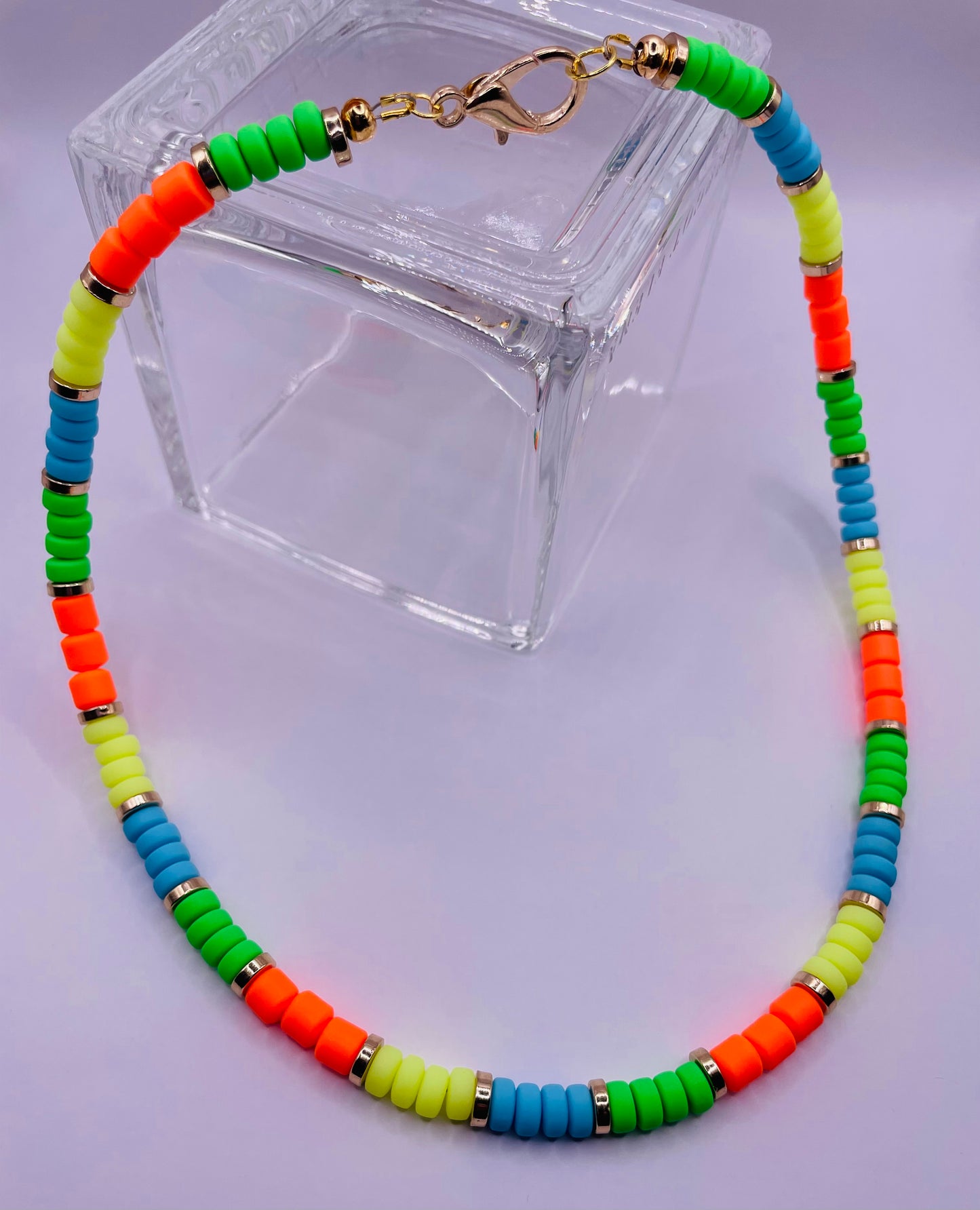 Summer Hot Neon Necklace