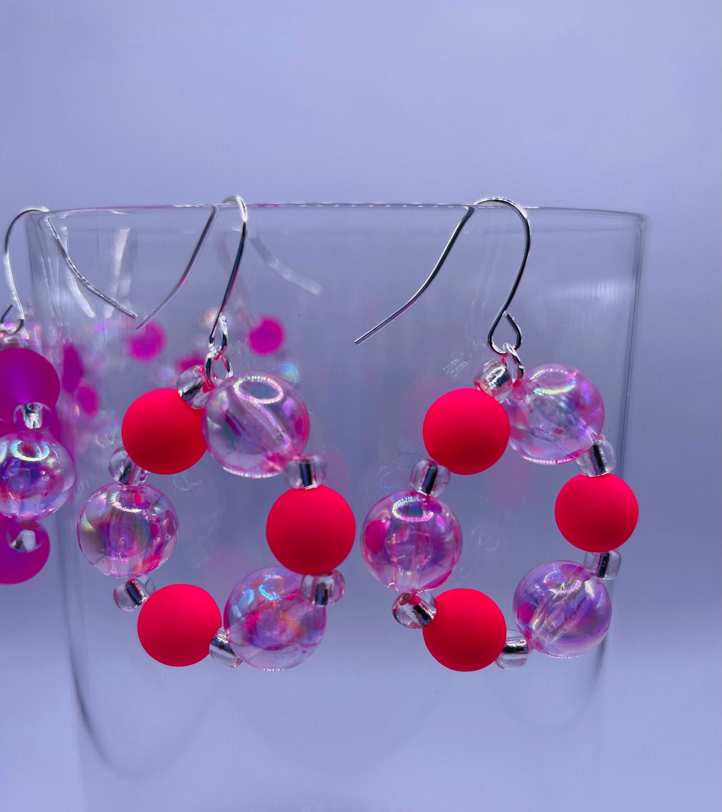 VIBRANT NEON HOOPS