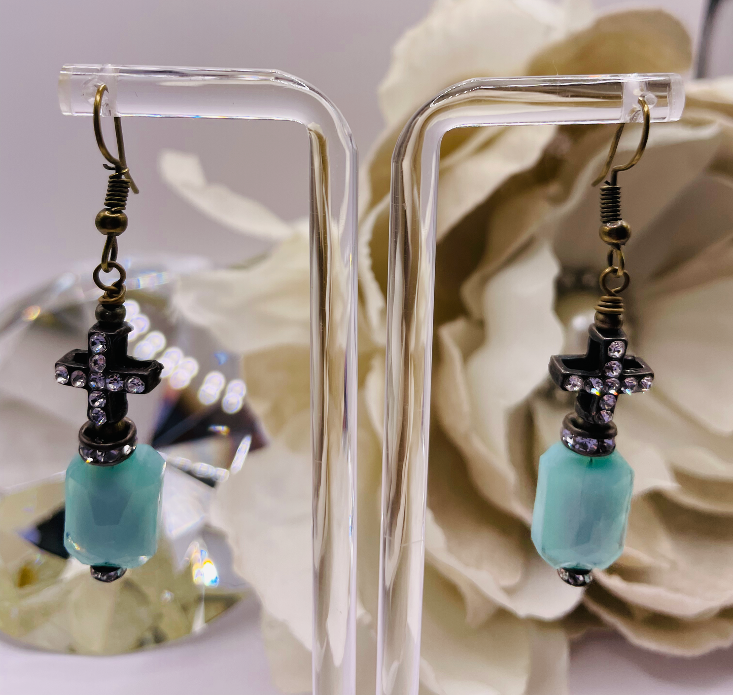 Blue Faith Earrings 2 colors available